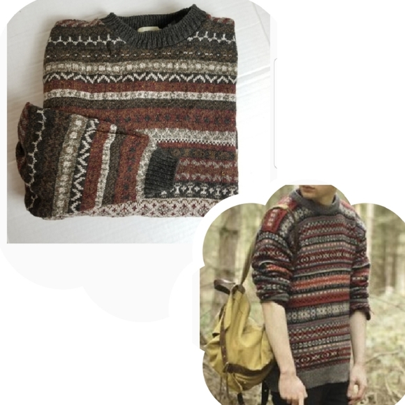 VINTAGE Haggar fair isle chunky sweater